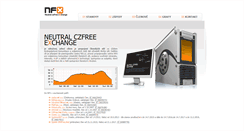 Desktop Screenshot of nfx.cz